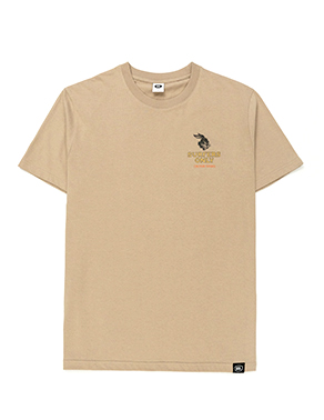 SURFERS ONLY T-SHIRTS - SAND